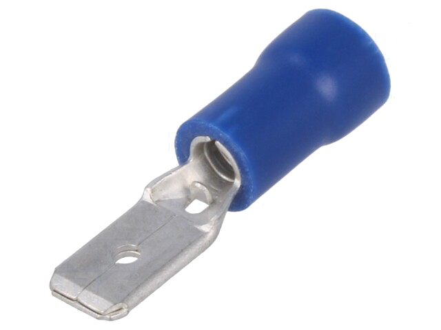 Connector: vlak; 4,8mm; 0,8mm; mannelijk; 1,5÷2,5mm2; klemmen Connector: vlak; 4,8mm; 0,8mm; mannelijk; 1,5÷2,5mm2; klemmen